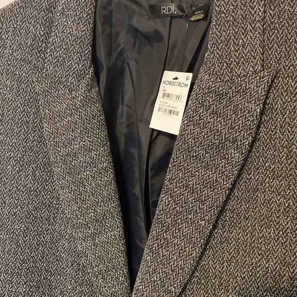 OVERSIZED DOUBLE BREASTED NOTCH COLLAR LONG SLEEVE SPORTCOAT - Picture 7 of 10
